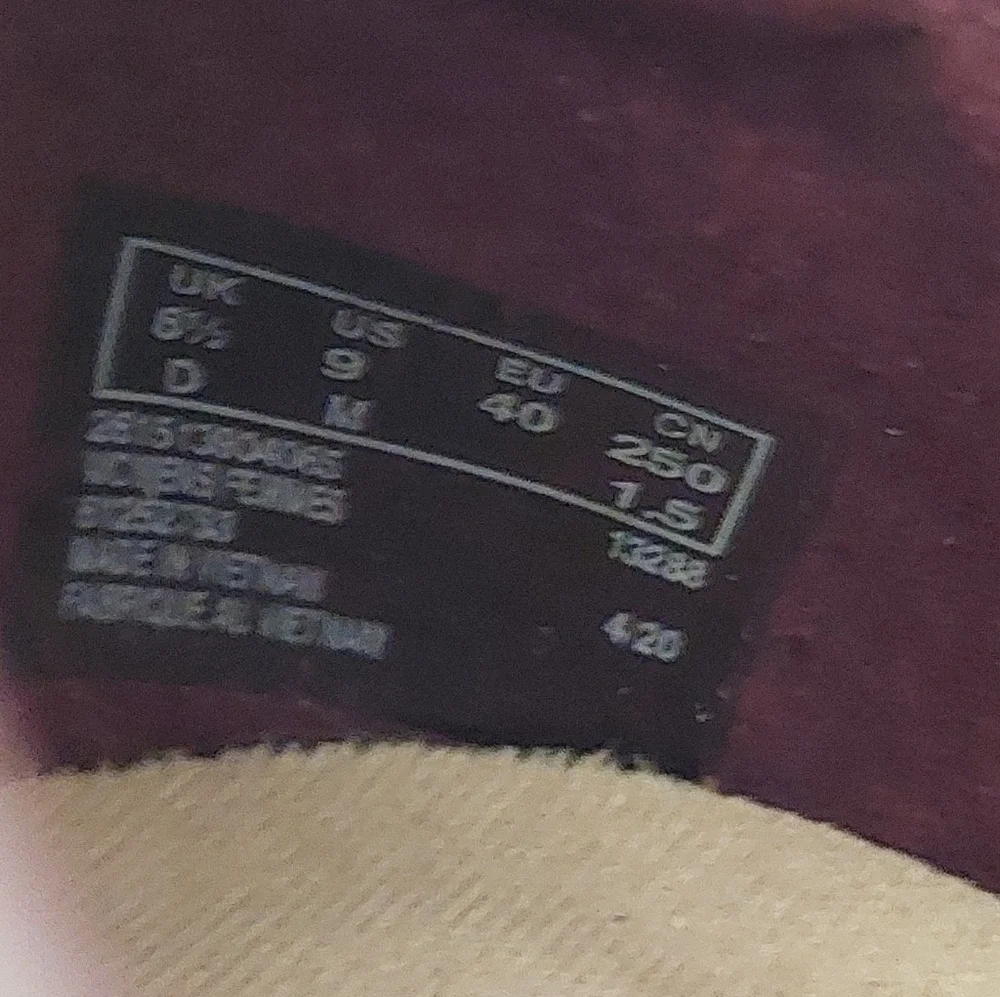 Clarks Maroon Croc-Patterned Loafers - Picture 6 of 11